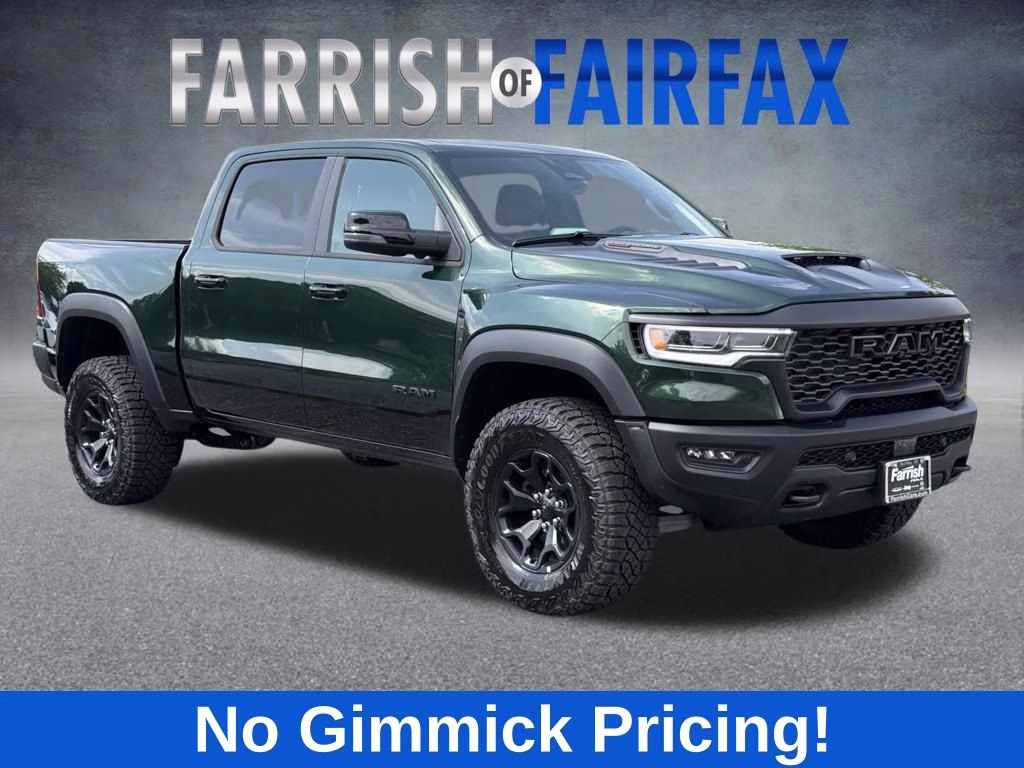 2026 Serrano Green Metallic Ram 1500 RHO 4X4 Truck