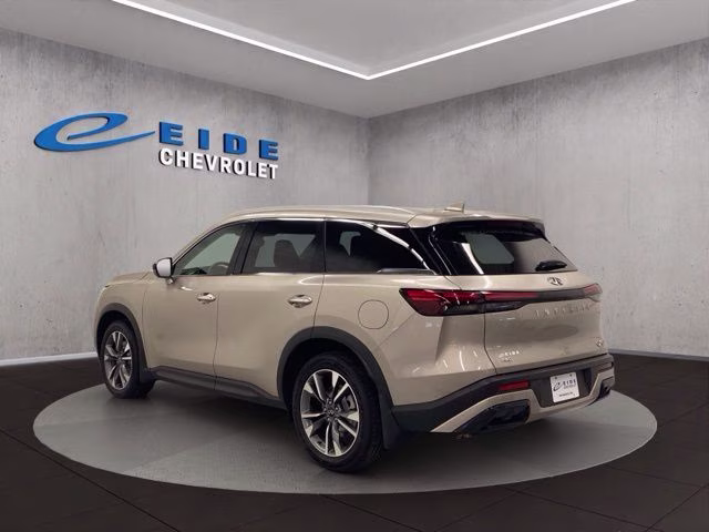 2025 Warm Titanium INFINITI QX60 LUXE AWD SUV