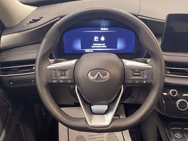2025 Warm Titanium INFINITI QX60 LUXE AWD SUV