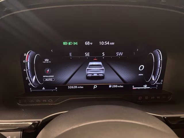 2025 Warm Titanium INFINITI QX60 LUXE AWD SUV