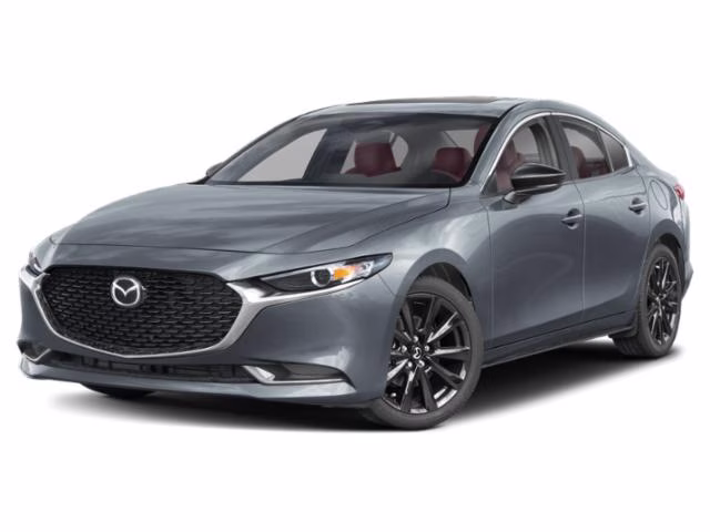 2024 Polymetal Gray Metallic Mazda Mazda3 2.5 S Carbon Edition AWD Sedan
