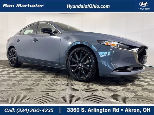 2024 Polymetal Gray Metallic Mazda Mazda3 2.5 S Carbon Edition AWD Sedan