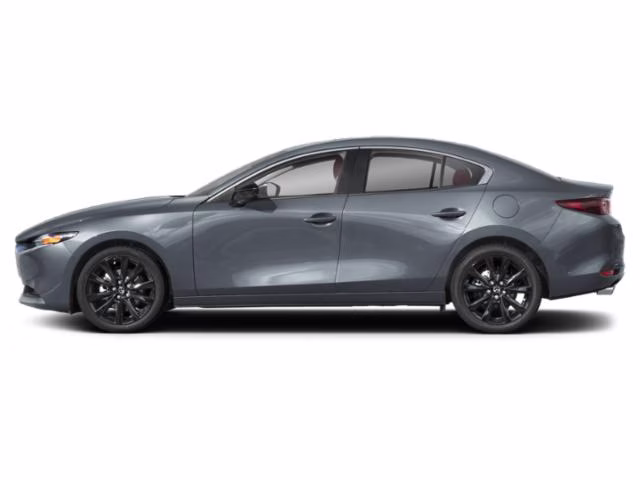 2024 Polymetal Gray Metallic Mazda Mazda3 2.5 S Carbon Edition AWD Sedan
