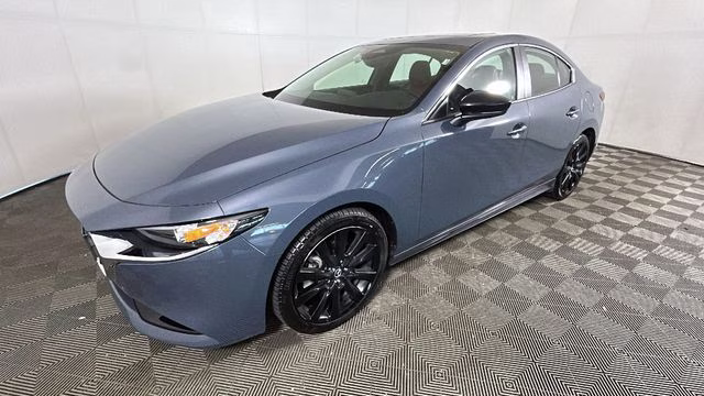 2024 Polymetal Gray Metallic Mazda Mazda3 2.5 S Carbon Edition AWD Sedan
