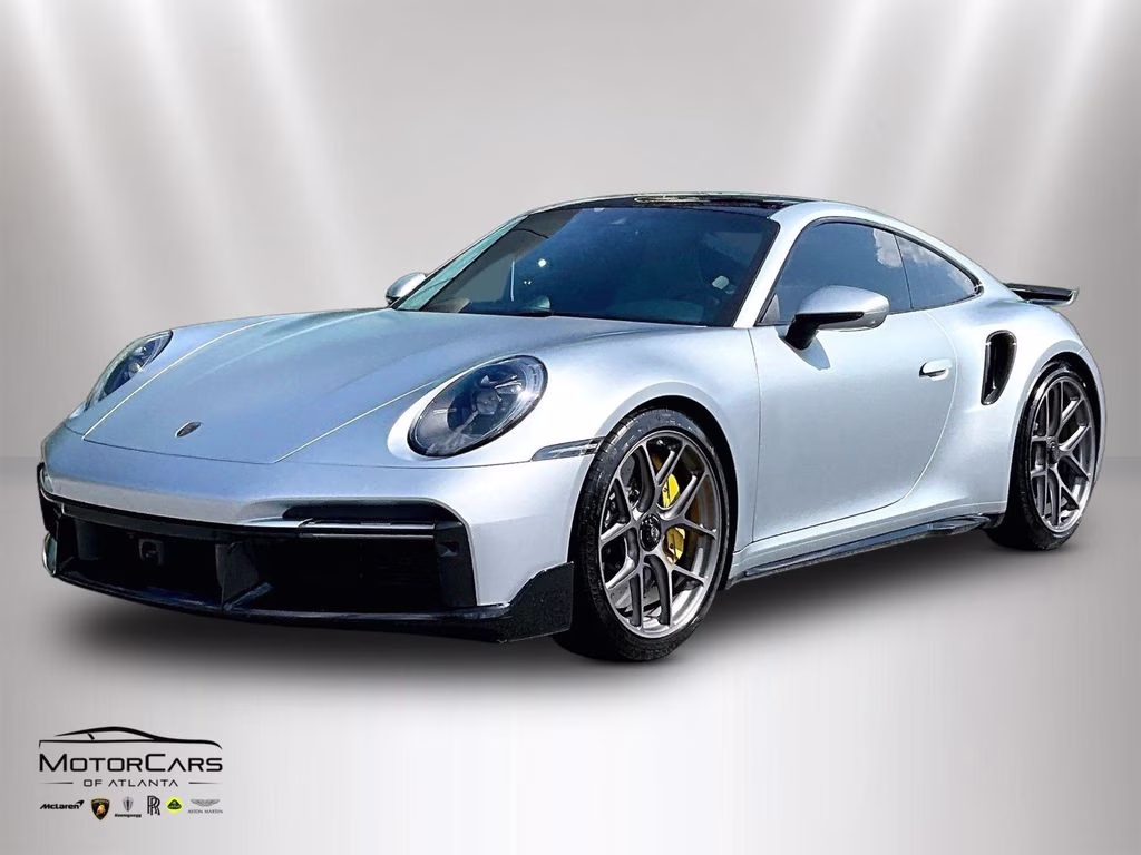 2022 Dolomite Silver Metallic Porsche 911 Turbo S AWD Coupe