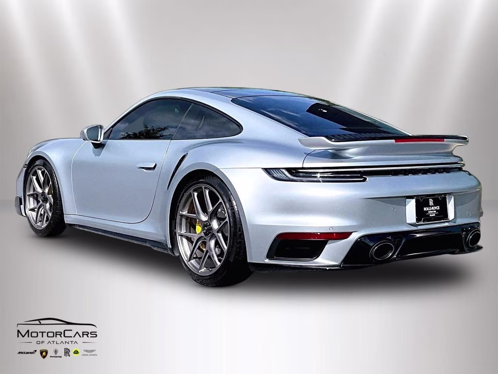 2022 Dolomite Silver Metallic Porsche 911 Turbo S AWD Coupe