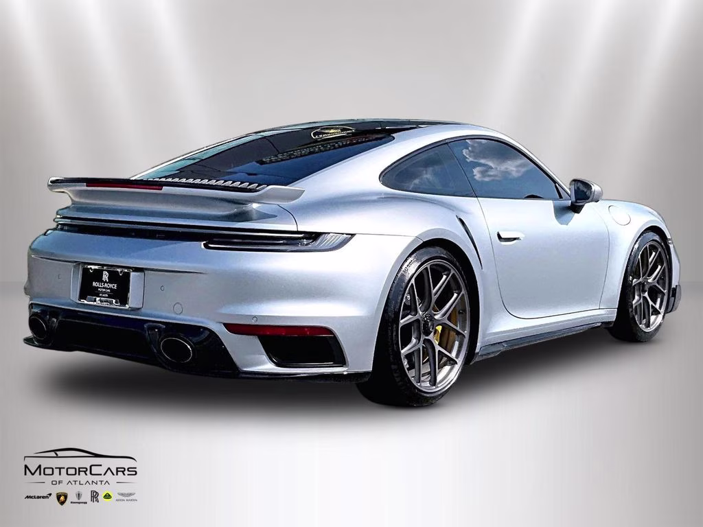 2022 Dolomite Silver Metallic Porsche 911 Turbo S AWD Coupe