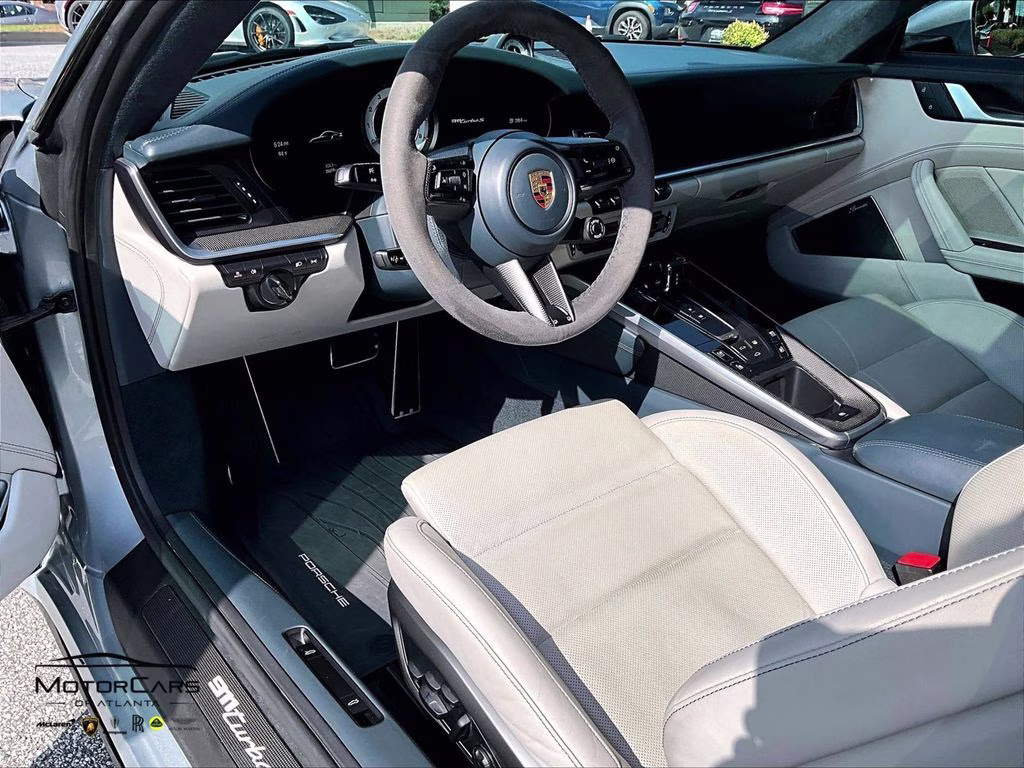 2022 Dolomite Silver Metallic Porsche 911 Turbo S AWD Coupe