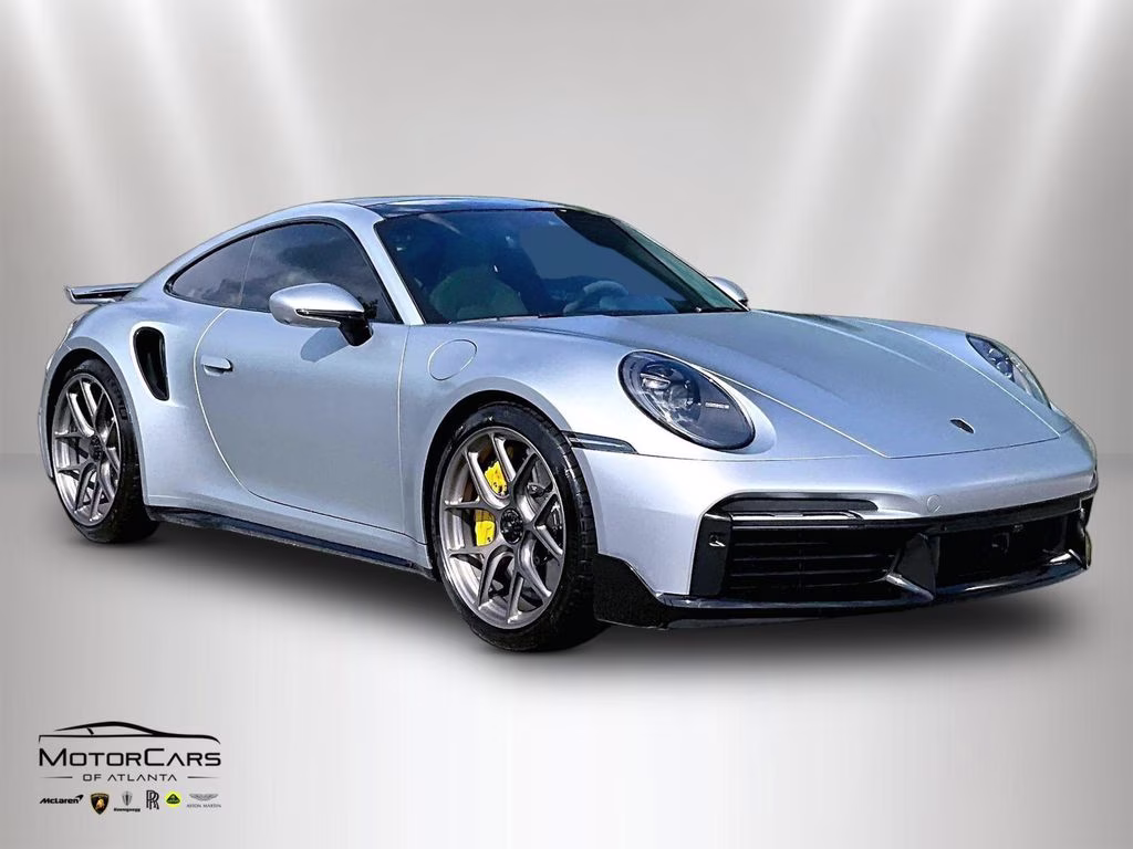 2022 Dolomite Silver Metallic Porsche 911 Turbo S AWD Coupe