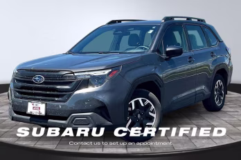 2025 Magnetite Gray Metallic Subaru Forester Base AWD SUV