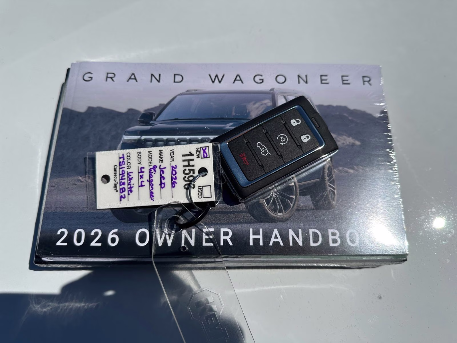 2026 Bright White Clearcoat Jeep Grand Wagoneer 85th Anniversary Edition 4X4 SUV