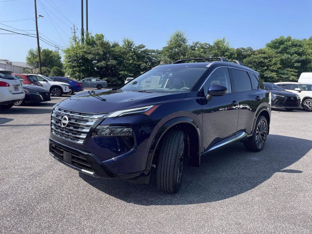 2026 Deep Ocean Blue Pearl Nissan Rogue Platinum AWD SUV