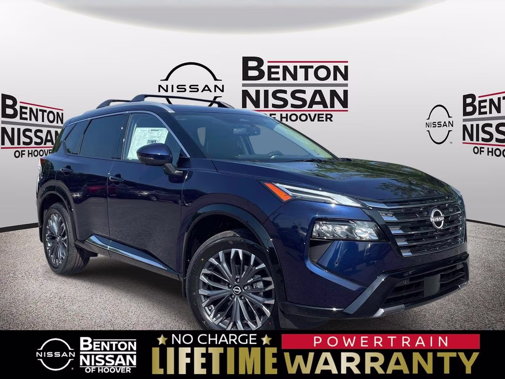 2026 Deep Ocean Blue Pearl Nissan Rogue Platinum AWD SUV