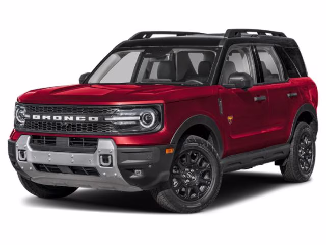 2026 Red Ford Bronco Sport Badlands 4X4 SUV