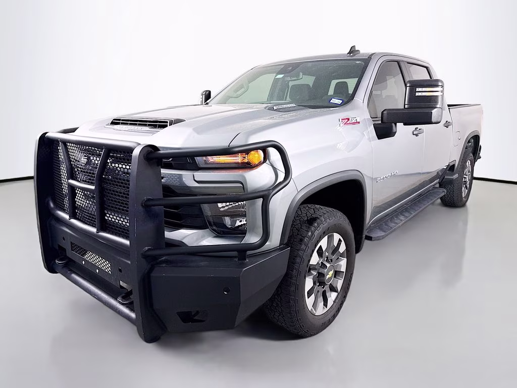 2024 Sterling Gray Metallic Chevrolet Silverado 2500HD Custom 4X4 Truck