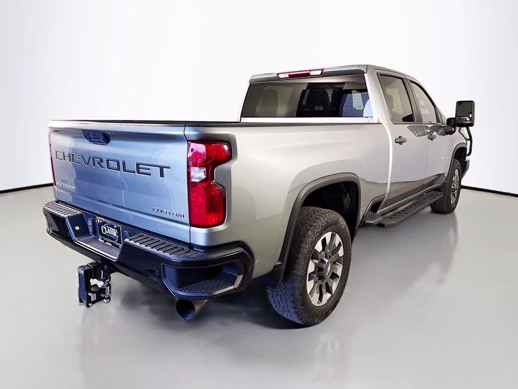 2024 Sterling Gray Metallic Chevrolet Silverado 2500HD Custom 4X4 Truck