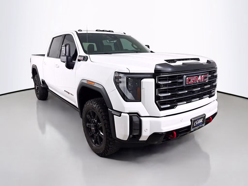 2024 Summit White GMC Sierra 2500HD AT4 4X4 Truck
