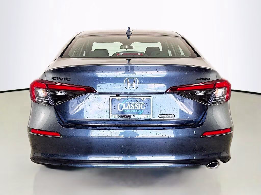 2026 Meteorite Gray Metallic Honda Civic Sport FWD Sedan