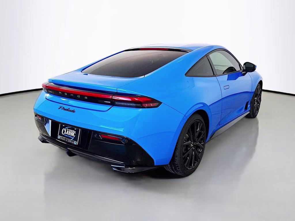 2026 Boost Blue Pearl Honda Prelude FWD Hatchback
