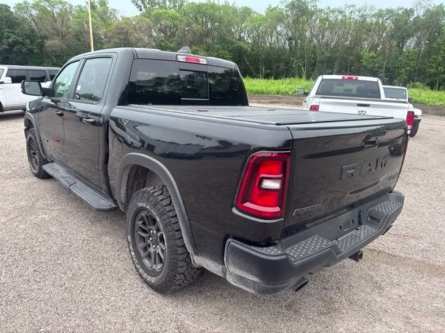 2025 Diamond Black Crystal Pearlcoat Ram 1500 Rebel 4X4 Truck