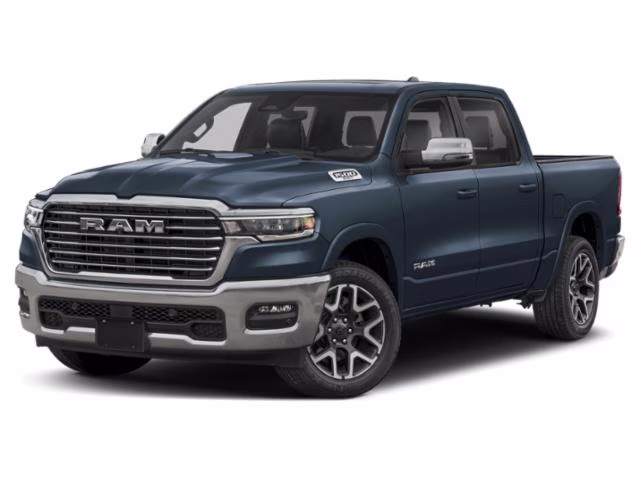2026 Forged Blue Metallic Ram 1500 Laramie Night Edition 4X4 Truck