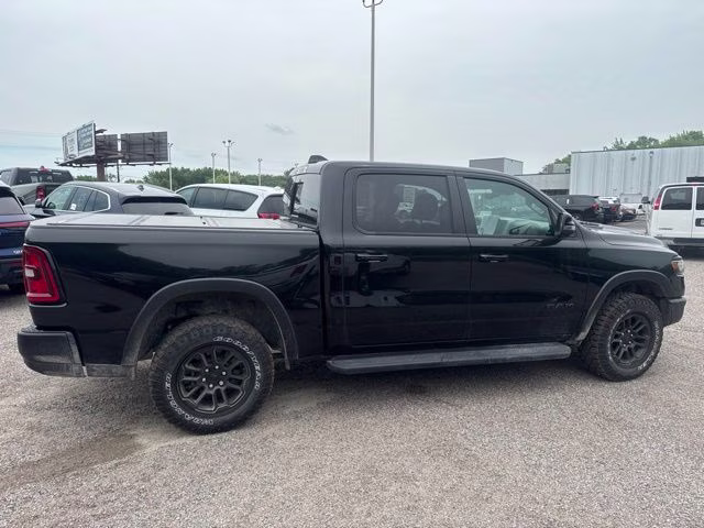 2025 Diamond Black Crystal Pearlcoat Ram 1500 Rebel 4X4 Truck