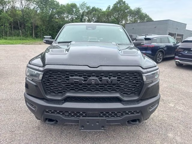 2025 Diamond Black Crystal Pearlcoat Ram 1500 Rebel 4X4 Truck