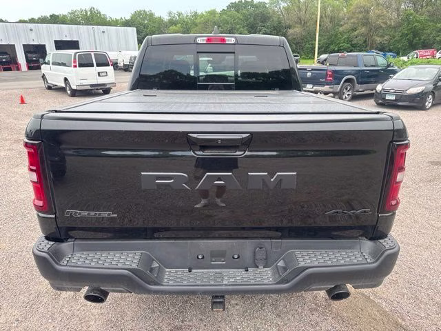 2025 Diamond Black Crystal Pearlcoat Ram 1500 Rebel 4X4 Truck