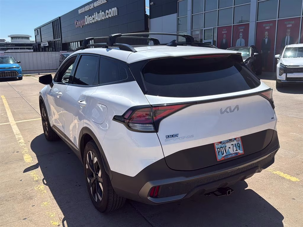2024 Glacial White Pearl Kia Sportage X-Line AWD SUV