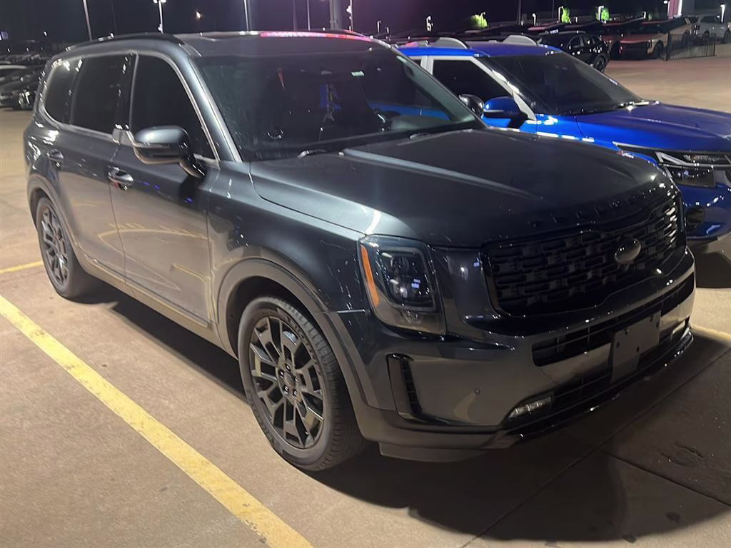 2021 Gravity Grey Kia Telluride SX AWD SUV