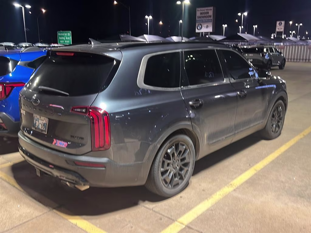 2021 Gravity Grey Kia Telluride SX AWD SUV