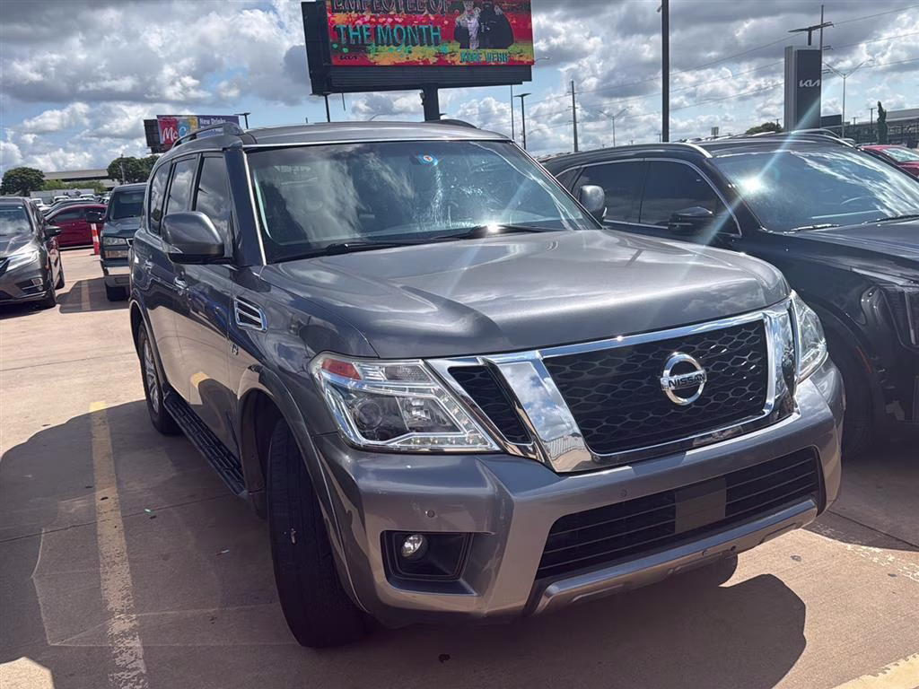 2019 Gun Metallic Nissan Armada SV 4X4 SUV