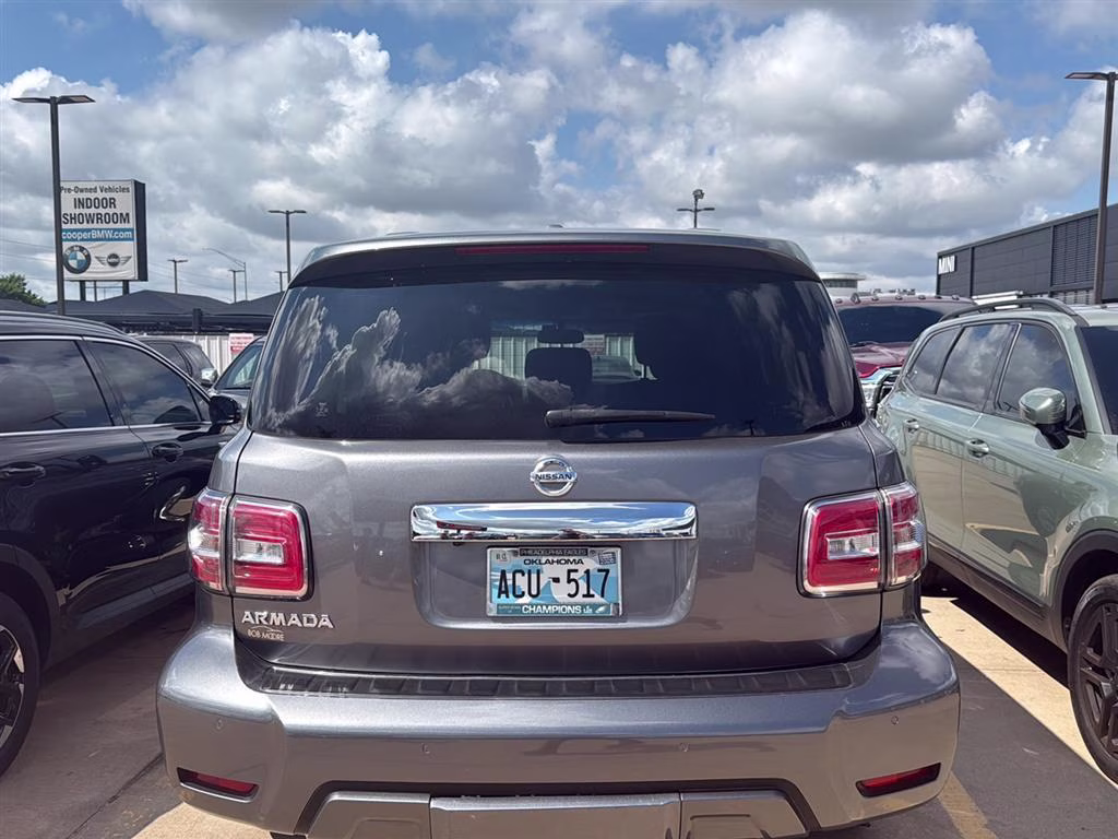 2019 Gun Metallic Nissan Armada SV 4X4 SUV