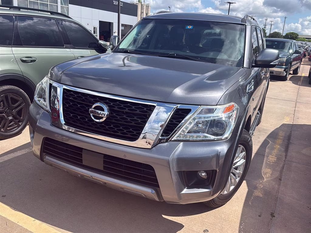 2019 Gun Metallic Nissan Armada SV 4X4 SUV