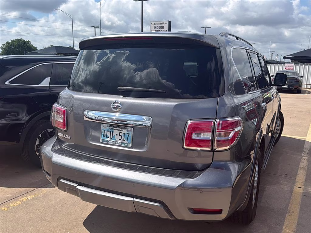 2019 Gun Metallic Nissan Armada SV 4X4 SUV