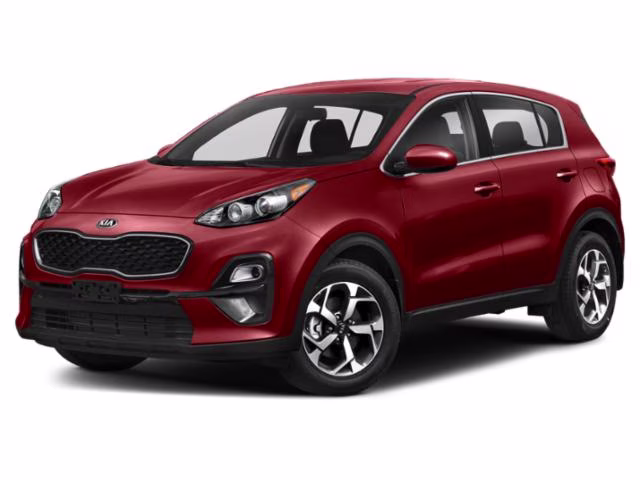 2022 HYPER RED Kia Sportage LX FWD FWD
