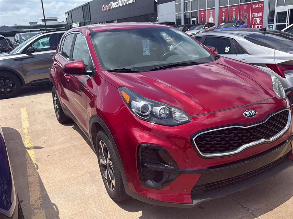 2022 Hyper Red Kia Sportage LX FWD SUV