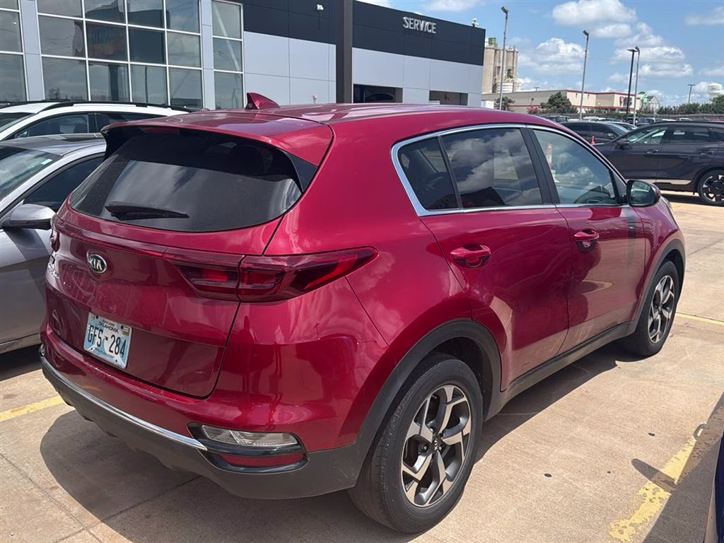 2022 Hyper Red Kia Sportage LX FWD SUV