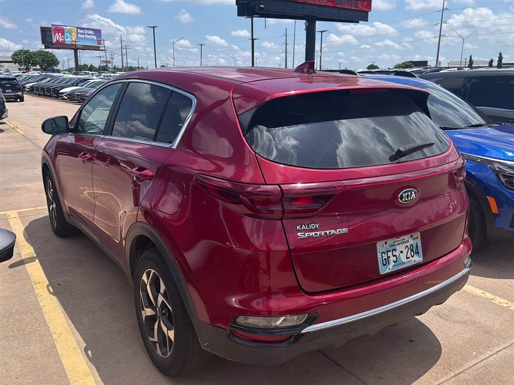 2022 Hyper Red Kia Sportage LX FWD SUV