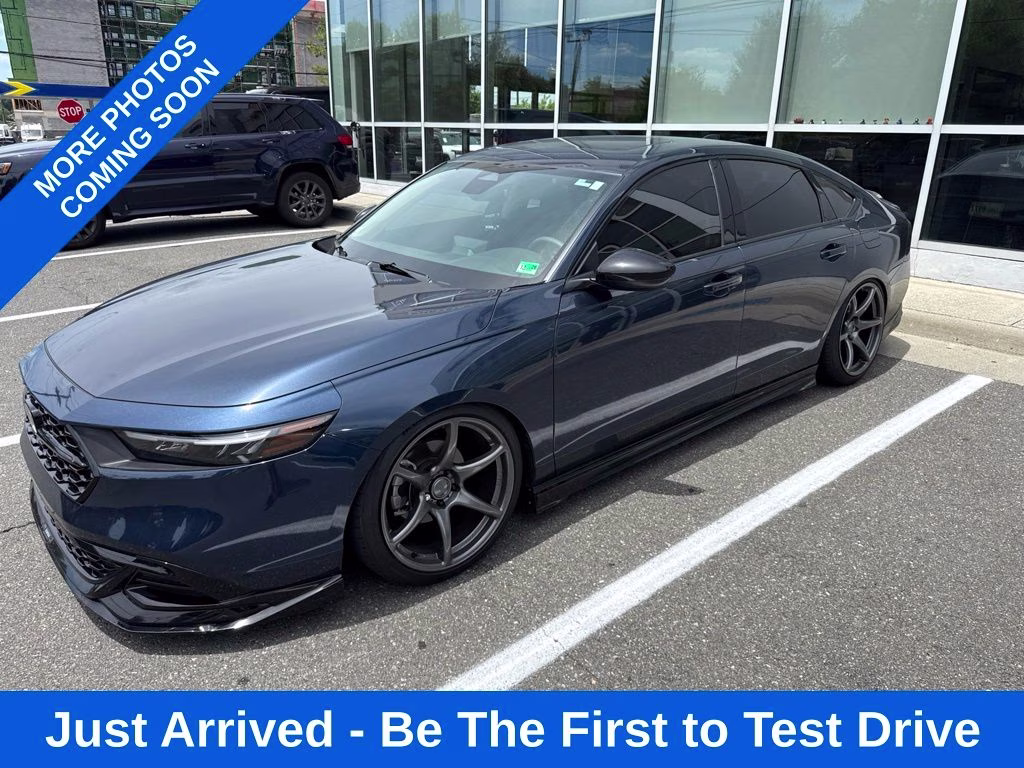 2025 Blue Honda Accord SE FWD Sedan