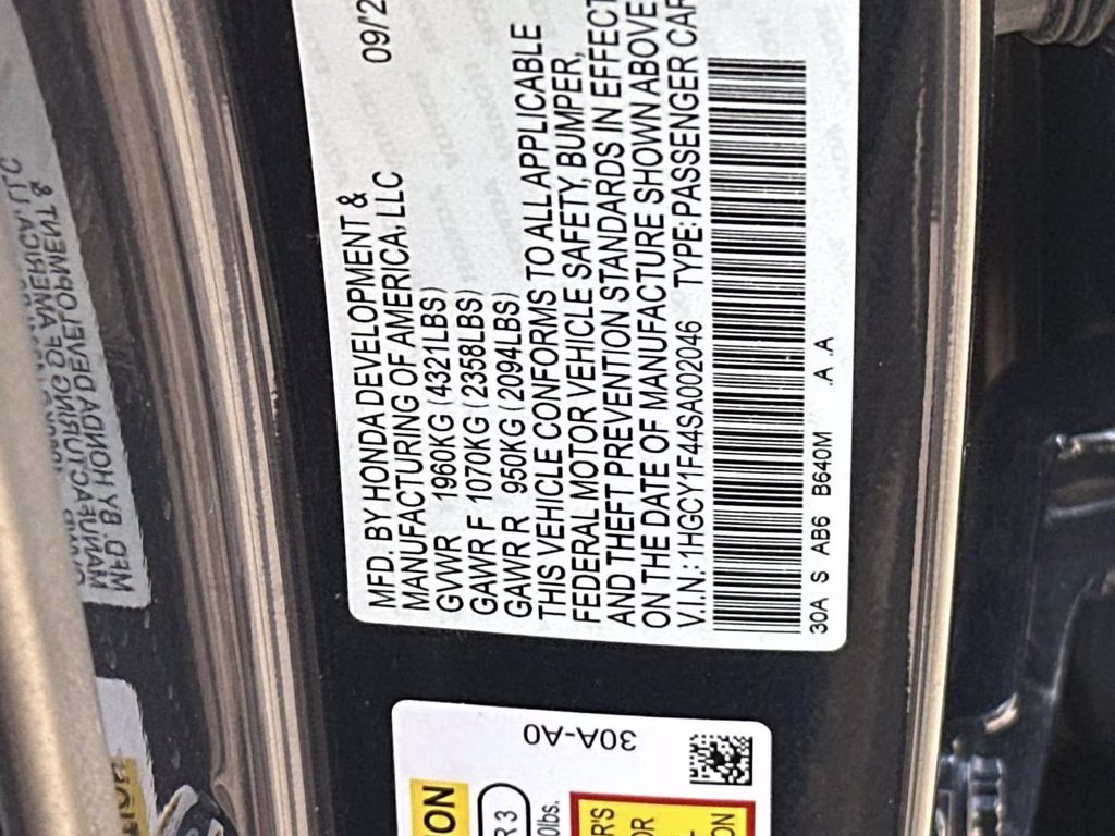 2025 Gray Metallic Honda Accord SE FWD Sedan