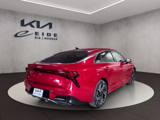 2025 Runway Red Kia K5 GT-Line AWD Sedan