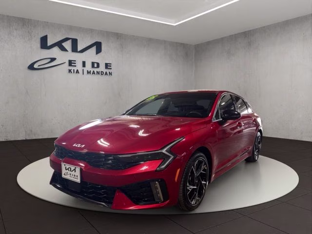 2025 Runway Red Kia K5 GT-Line AWD Sedan