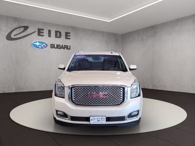 2015 White Diamond Clearcoat GMC Yukon XL Denali 4X4 SUV