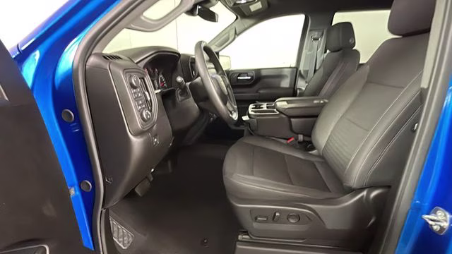 2024 Blue Chevrolet Silverado 1500 Custom 4X4 Truck