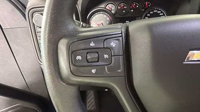 2024 Blue Chevrolet Silverado 1500 Custom 4X4 Truck