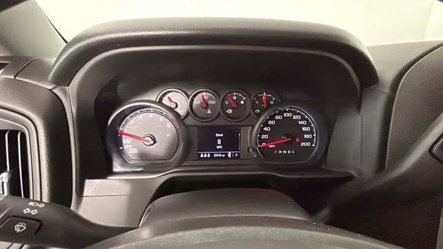 2024 Blue Chevrolet Silverado 1500 Custom 4X4 Truck