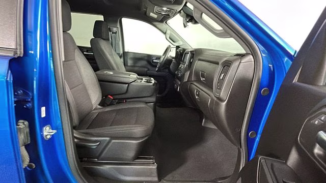 2024 Blue Chevrolet Silverado 1500 Custom 4X4 Truck