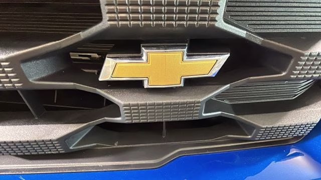 2024 Blue Chevrolet Silverado 1500 Custom 4X4 Truck