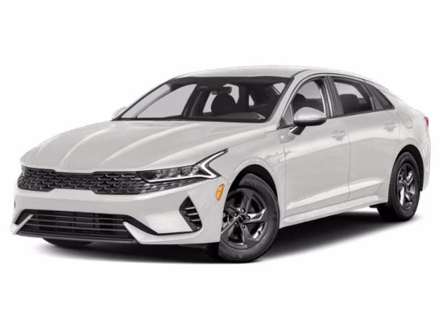 2023 Glacial White Pearl Kia K5 LXS FWD Sedan